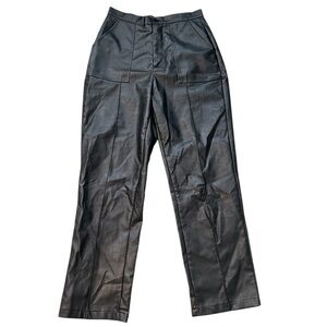 Faux Leather Pants